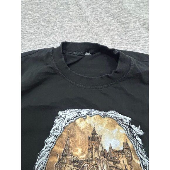 Prince Dracula T-Shirt Men's Size Large Graphic Print Pullover Short Sleeve Blac - Picture 2 of 9